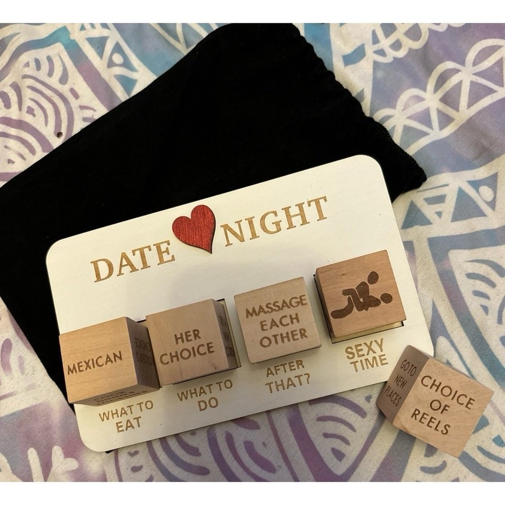 NEW Date Night Decision Dice for‎ Couples/Newlyweds/Anniversary